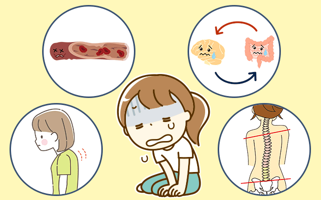 体調不良の原因