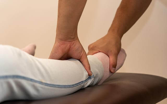 こくあ接骨院の施術風景