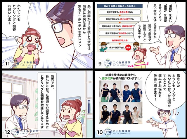 マンガでわかるこくあ接骨院
